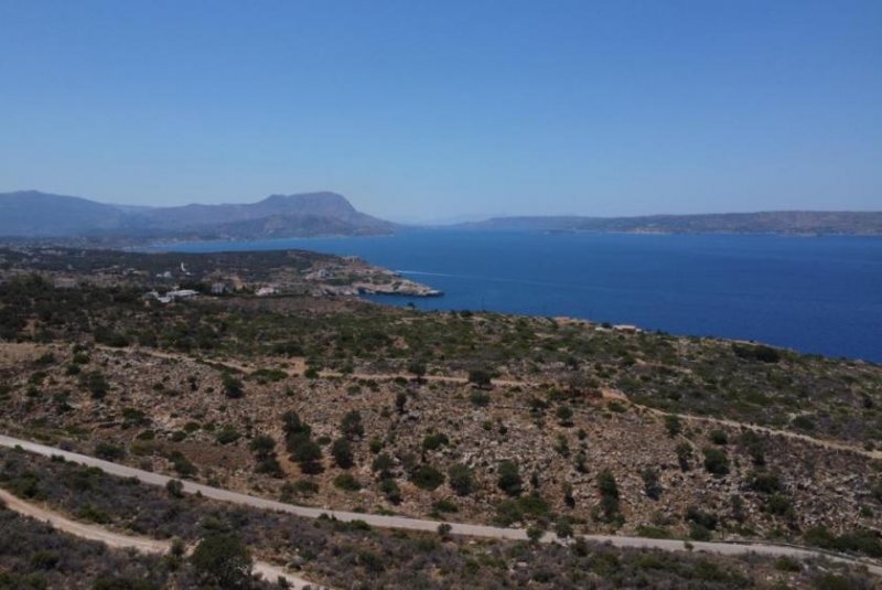 Kokkino Chorio Kreta, Kokkino Chorio: Grundstück mit unvergleichlichem Meerblick zu verkaufen Grundstück kaufen